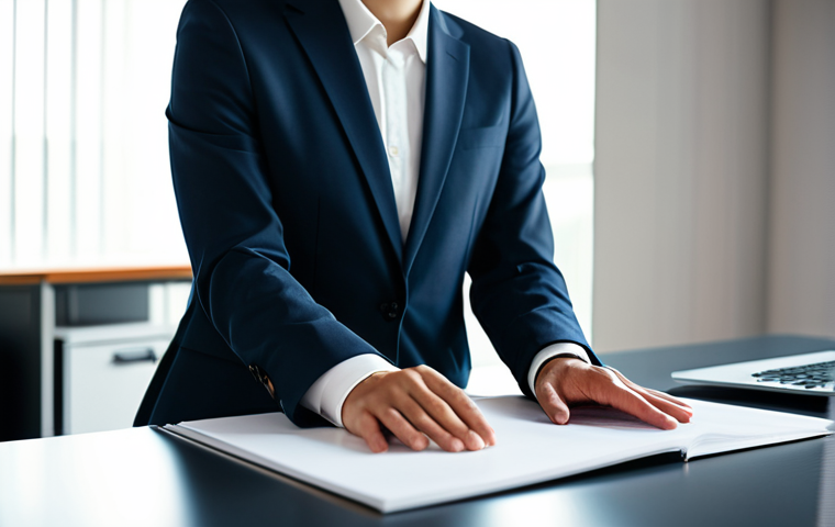 A professional individual, fully clothed in a modest business suit, deeply focused and immersed in their work at a sleek, modern desk in a well-lit office. The background is softly blurred to emphasize concentration. Subtle, abstract glowing lines emanate from the person's hands or head, symbolizing ideas and effortless productivity. The pose is natural and engaged. The image features perfect anatomy, correct proportions, well-formed hands, and natural body proportions. safe for work, appropriate content, fully clothed, professional, high-quality, professional photography.