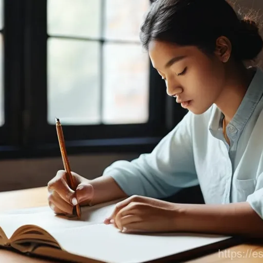 플로우 상태와 감정 표현의 관계 - **Prompt: Deep Concentration and Clarity in a Creative Flow State**
"A young adult, gender-neutr...
