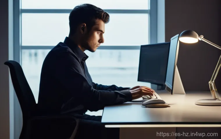 플로우 상태 유도를 위한 집중력 높이는 팁 - The Sanctuary of Focus**
Generate an image of a serene and organized home office workspace. A young ...