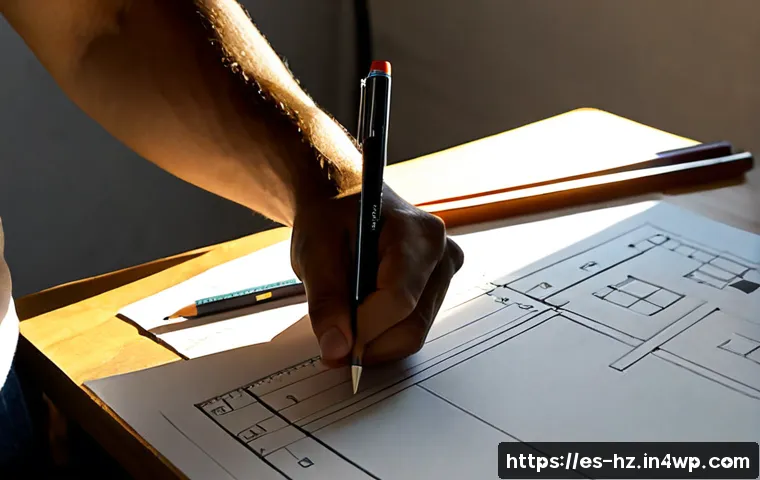 Home 17 플로우 상태와 목표 추구의 관계 - Photorealistic young Spanish architect deeply focused on sketching a building design at a sunlit stu...